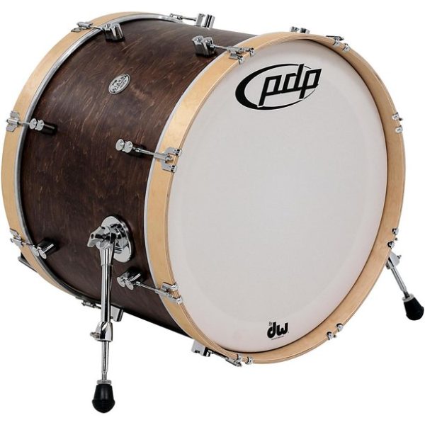 PDP Concept Maple Classic - 4 Piece Kit - Walnut Stain with Natural Hoops - Image 2