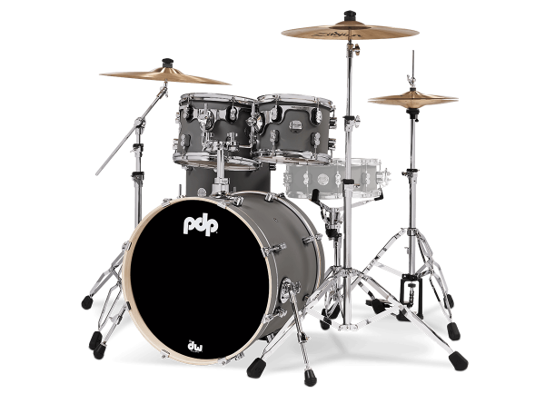 PDP Concept Maple 4-piece Kit - Satin Pewter