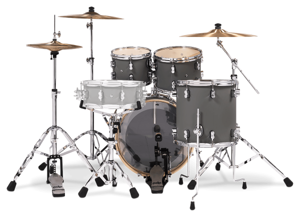 PDP Concept Maple 4-piece Kit - Satin Pewter - Image 2