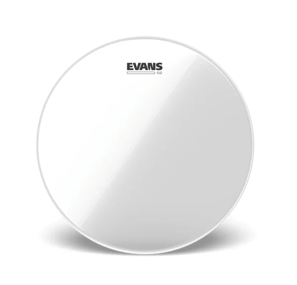 Evans G2 Clear is one of the most popular drumheads on the market, featuring two plies of 7mil film offering maximum durability, wide-open response and undeniably fat low-end. This clear drumhead incorporates Evans Level 360 Technology for ease of tuning, extended pitch range, and optimum quality of sound. Features: Treatment: Clear Ply: 2ply Technology: Standard Specifications: Batter/Resonant: Batter Clear/Coated: Clear Size: 13” Thickness: 14mil (2x 7mil)