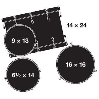 Gretsch Drums Catalina Club Kit 4-piece Shell Pack - Image 3