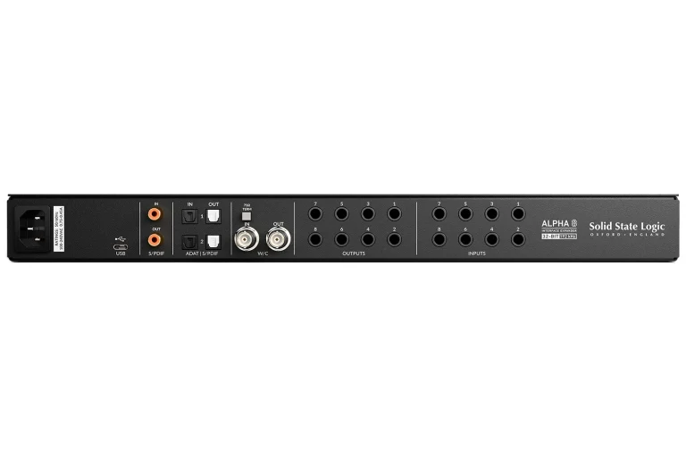 SSL Alpha 8 A/D-D/A Converter/Expander and USB Audio Interface - Image 4