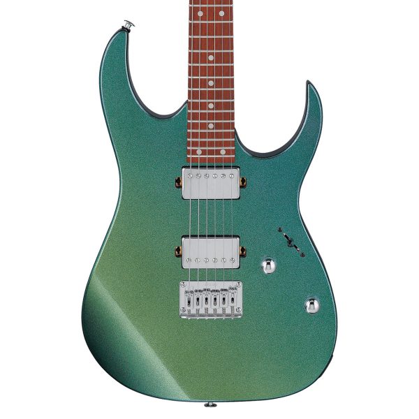 Ibanez GRG121SP-GYC RG GIO Series Electric Guitar, Green Yellow Chameleon