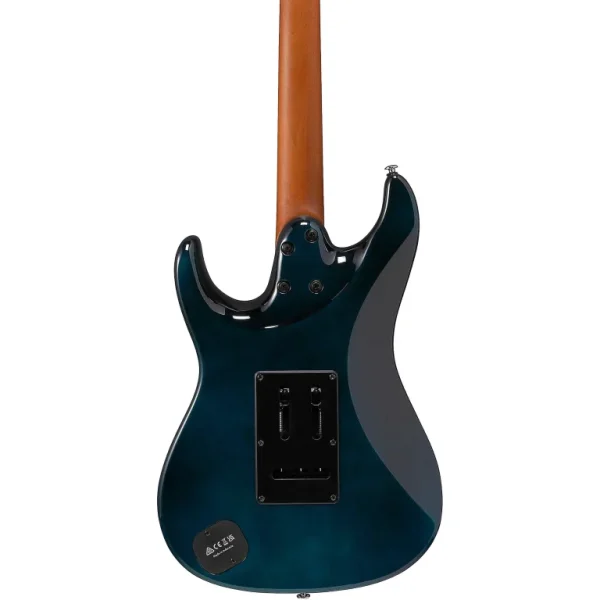 Ibanez Premium AZ24P1QM Electric Guitar – Deep Ocean Blonde - Image 5