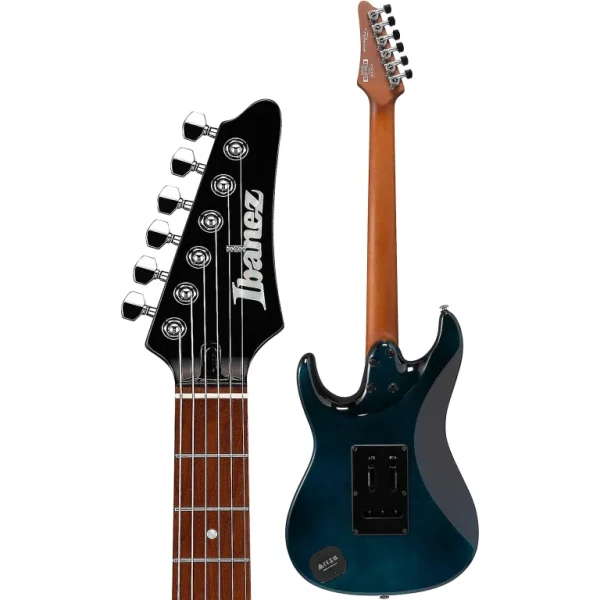 Ibanez Premium AZ24P1QM Electric Guitar – Deep Ocean Blonde - Image 6