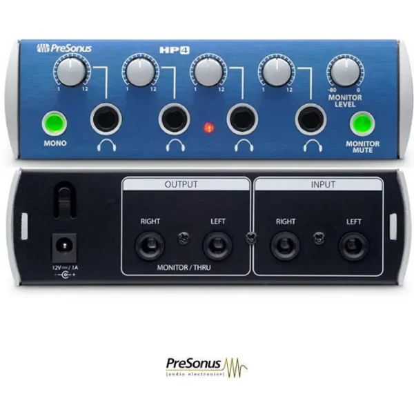 PreSonus HP4 4-Channel Headphone Amplifier - Image 2