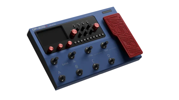 Valeton GP-200X Blue Multi-Effects Pedal - Image 5