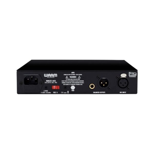 Warm Audio WA12 MKII Microphone Preamp – Black - Image 4