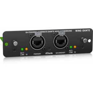 Behringer WING-DANTE 64-channel Dante Expansion Card