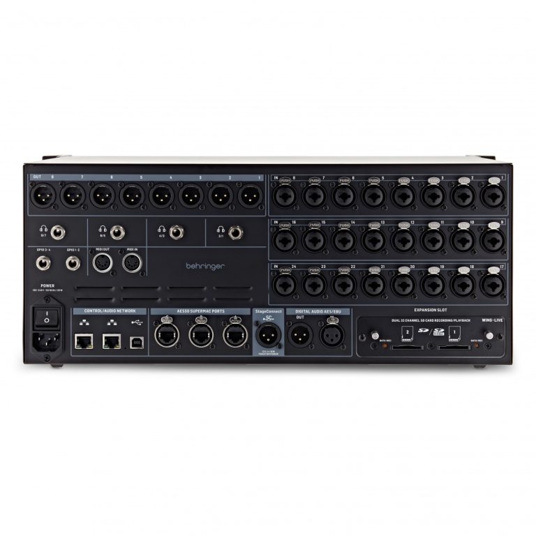Behringer WING Rack 48-channel Digital Mixer - Image 7
