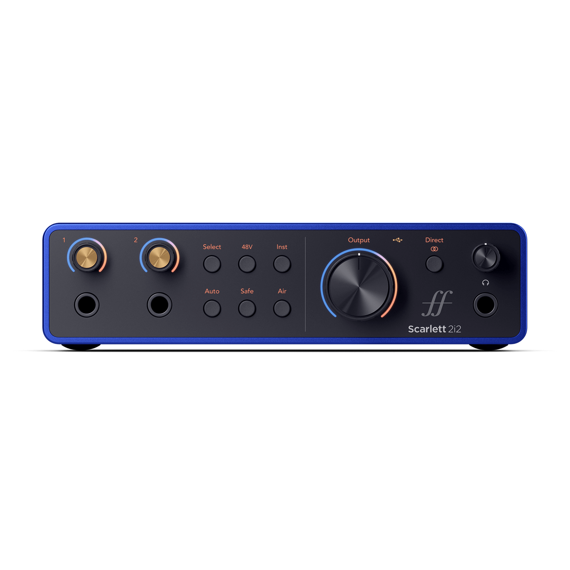 Focusrite Scarlett 2i2 USB-C Audio Interface – Forté/ISA Blue, Anniversary Edition - Image 6