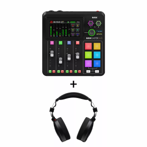 RØDE Rodecaster Duo – Integrated Audio Production Studio with Headphones