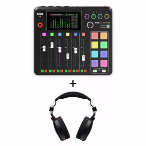 RØDE Rodecaster Pro II Integrated Audio Production Studio with Headphones
