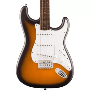 Squier by Fender Debut Stratocaster® Electric Guitar – Laurel Fingerboard – 2-Color Sunburst