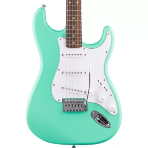 Squier by Fender Debut Stratocaster® Electric Guitar – Laurel Fingerboard – Sea Foam Green