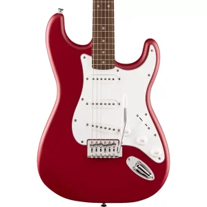 Squier by Fender Debut Stratocaster® Electric Guitar – Laurel Fingerboard – Dakota Red