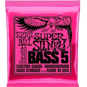 Ernie Ball Super Slinky Nickel Wound Electric Bass Guitar Strings