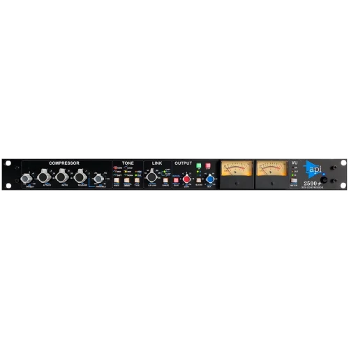 API 2500+ Stereo Bus Compressor – Next-Generation Analog Dynamics Control
