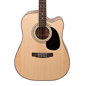 Cort AD880CE Acoustic-Electric Guitar w/ Bag – Natural Satin