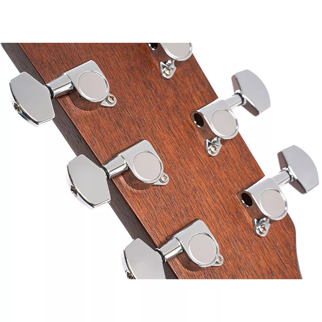 Cort AF510 Acoustic Guitar – Black Satin Finish - Image 5