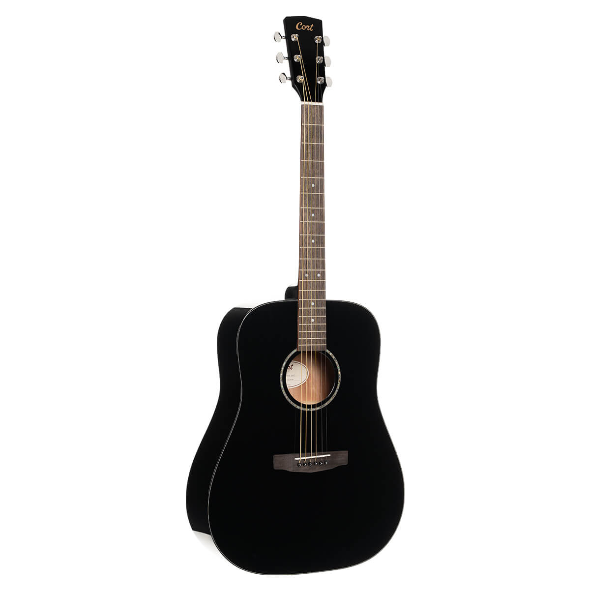 Cort Earth60CE Acoustic-Electric Guitar – Black - Image 3