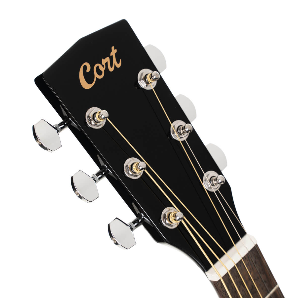 Cort Earth60CE Acoustic-Electric Guitar – Black - Image 9