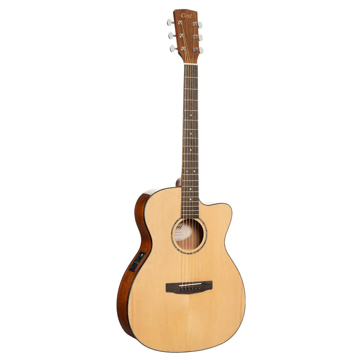 Cort L60CE Acoustic-Electric Guitar – Natural - Image 2
