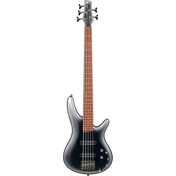 Ibanez Standard SR305E 5-string Bass Guitar - Midnight Gray Burst - Image 2