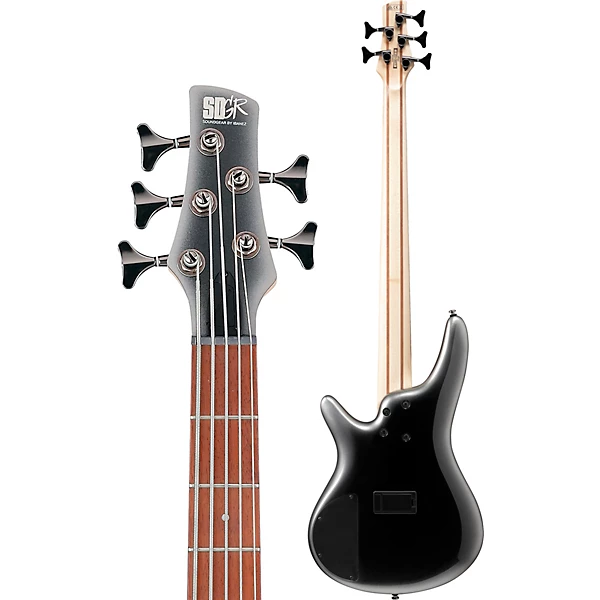 Ibanez Standard SR305E 5-string Bass Guitar - Midnight Gray Burst - Image 7