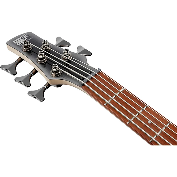Ibanez Standard SR305E 5-string Bass Guitar - Midnight Gray Burst - Image 8