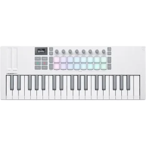 Novation Launchkey Mini 37 MK4 37-key Keyboard Controller – White