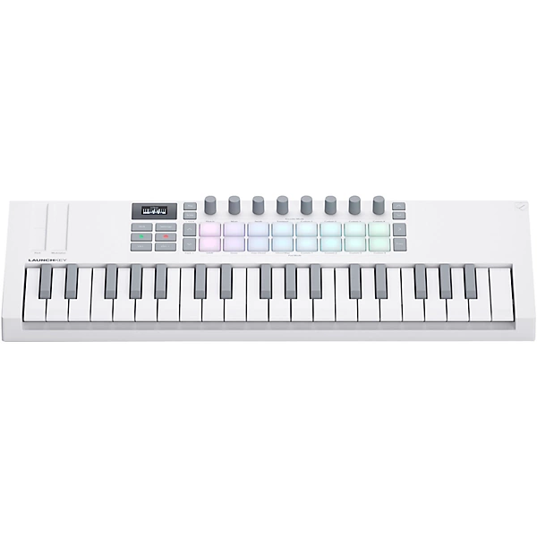 Novation Launchkey Mini 37 MK4 37-key Keyboard Controller – White - Image 4